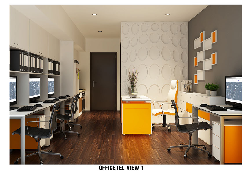 Ảnh phối cảnh căn hộ Officetel Charmington La Pointe