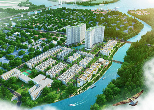 Thiết kế của Jamona Apartment trong tổng thể khu dân cư Jamona City