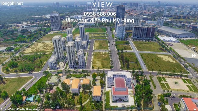 Căn hộ The View, view trực diện nhìn Phú Mỹ Hưng.