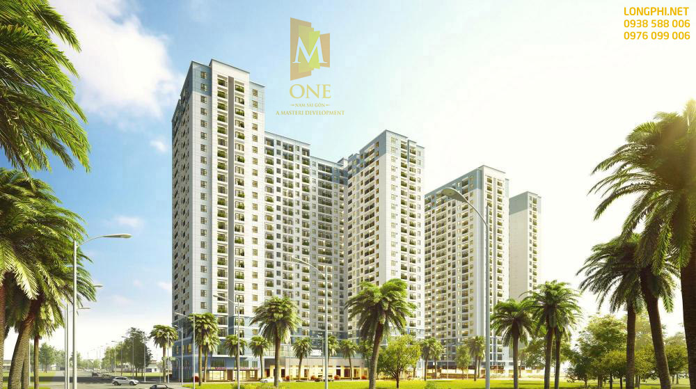 Phối cảnh tổng thể căn hộ M-One q7.