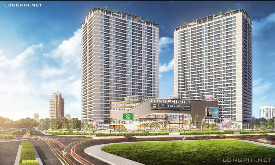 Ảnh phối cảnh dự án căn hộ Lavida Plus quận 7 của Quốc Cường Gia Lai (QCG).