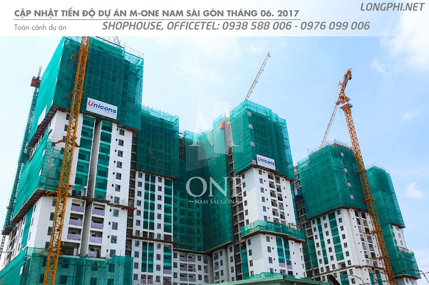 Tiến độ dự án M-One Nam Sài Gòn đang hoàn thiện và sẽ sớm bàn giao thời gian tới.