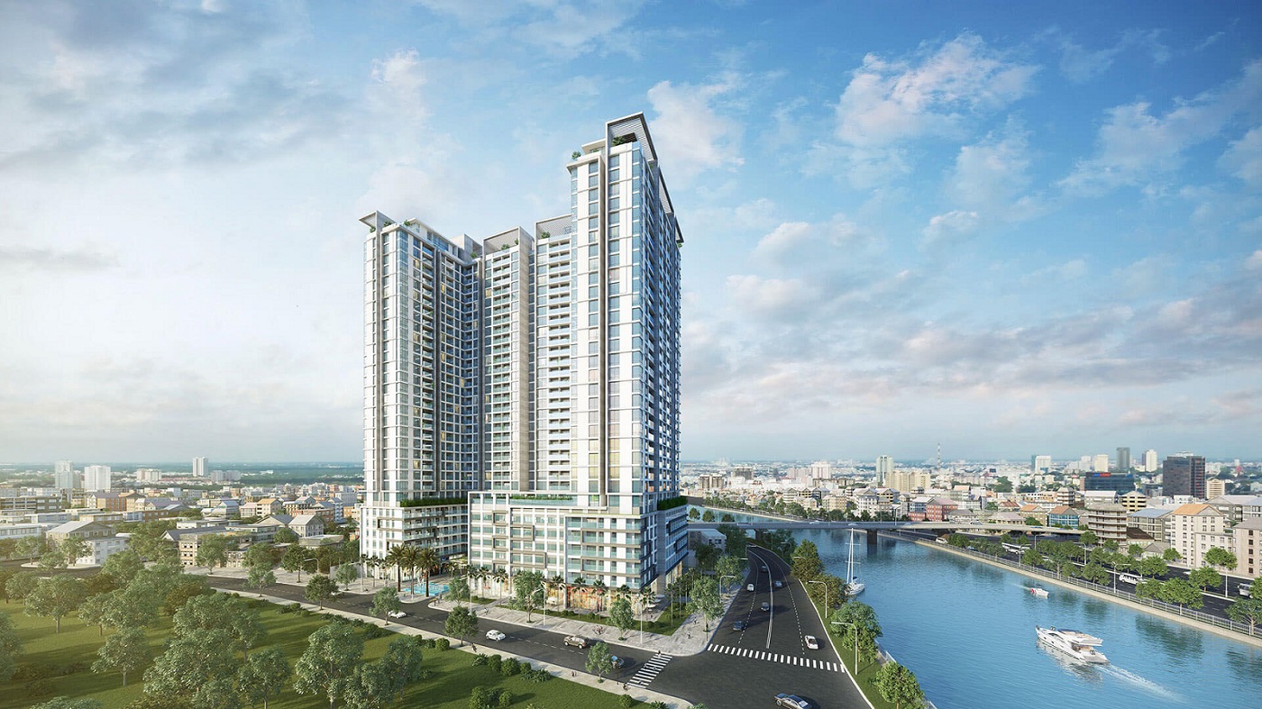Phối cảnh tổng thể dự án căn hộ Millennium quận 4.