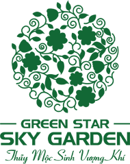 Logo green star sky garden dự án căn hộ.