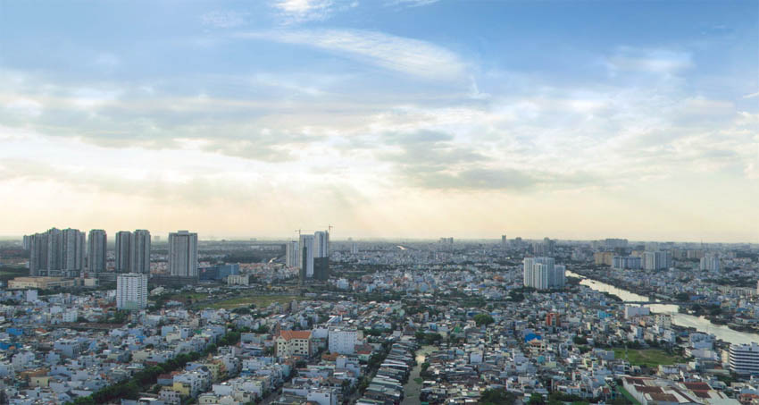 Cho thuê căn hộ M-One 2 phòng ngủ nhà mới làm nội thất giá tốt.