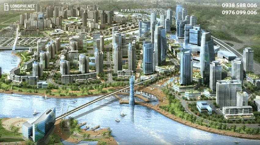 Một góc phối cảnh trong dự án GS Metrocity (G City) tại Nhà Bè.