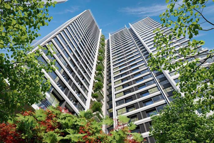 Các dự án căn hộ cao cấp hiện đang thế chấp tại TP.HCM.