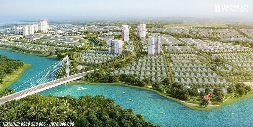 Phối cảnh một góc xanh tại dự án T&T Millennia City Long An.