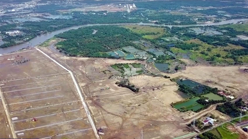 Một dự án đất nền tiềm năng đang được triển khai tại vùng ven Nam Sài Gòn.