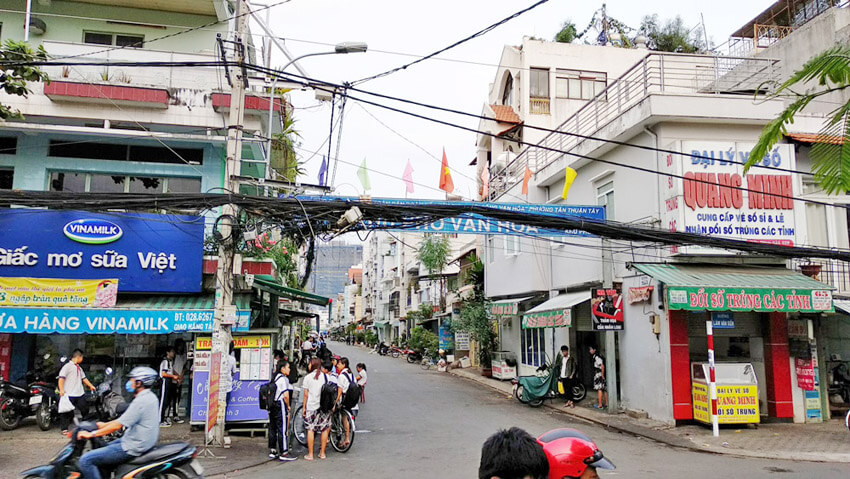 Bán nhà mặt tiền đường số 15 Lâm văn Bền, phường Tân Thuận Tây, quận 7, TP.HCM.