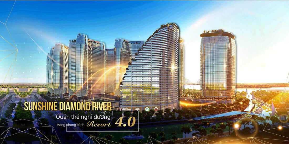 Phối cảnh dự án Sunshine Diamond River quận 7.