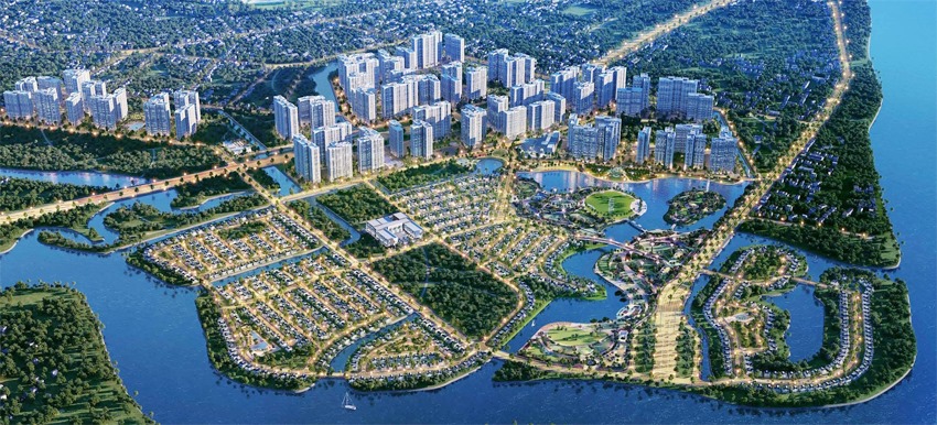 Phối cảnh tổng thể dự án Vinhomes Grand Park.