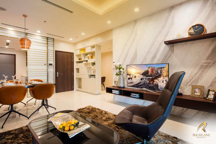 Ảnh thực tế tại căn hộ mẫu RichLane Residences quận 7 của Mapletree. Ảnh thực tế tại căn hộ mẫu RichLane Residences quận 7 của Mapletree.