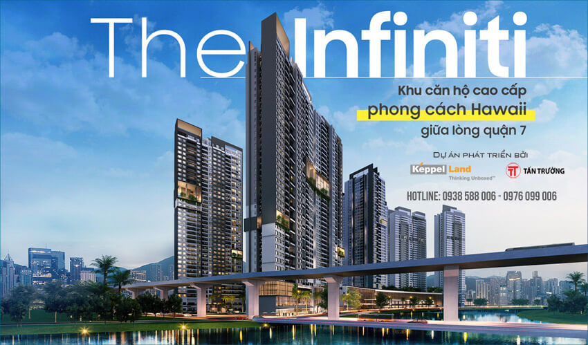Dự án The Infiniti của Keppel Land đột phá về thiết kế cảnh quan và tiện ích tại Nam Sài Gòn.