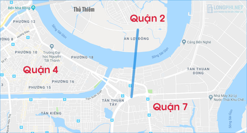 Thành phố HCM khởi động công trình cầu Thủ Thiêm 4 nối quận 2 và quận 7.