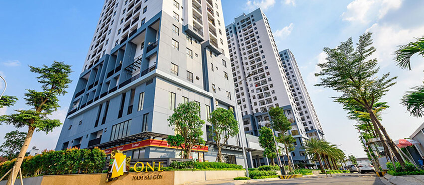Căn hộ M-One Nam Sài Gòn tại quận 7 đã bàn giao và đi vào sử dụng.