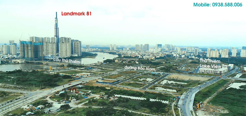 Bán shophouse Thủ Thiêm Lake View quận 2 của CII.