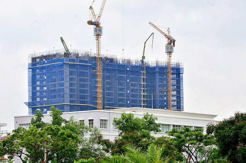 Tập đoàn xây dựng Hòa Bình đã và đang triển khai nhiều dự án tại nước ngoài.