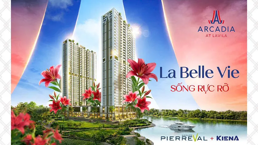 Phối cảnh dự án Arcadia at Lavila tại Nam Sài Gòn.