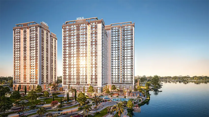 Phối cảnh dự án Khải Hoàn Prime Nhà Bè.