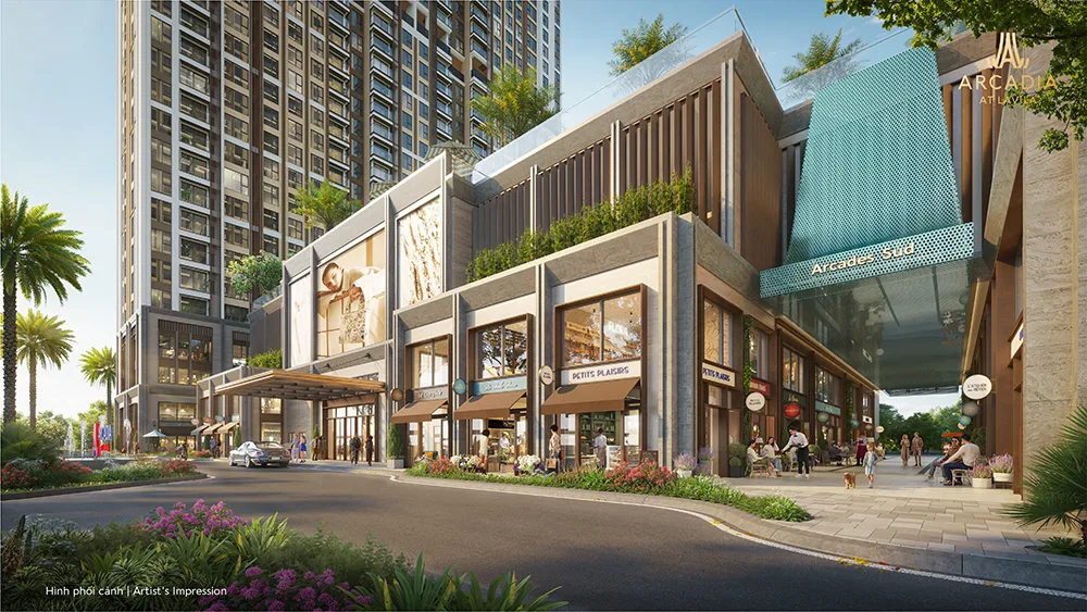 Dự án Arcadia at Lavila thuộc đô thị phức hợp Nam Sài Gòn luôn có sức hấp dẫn riêng.