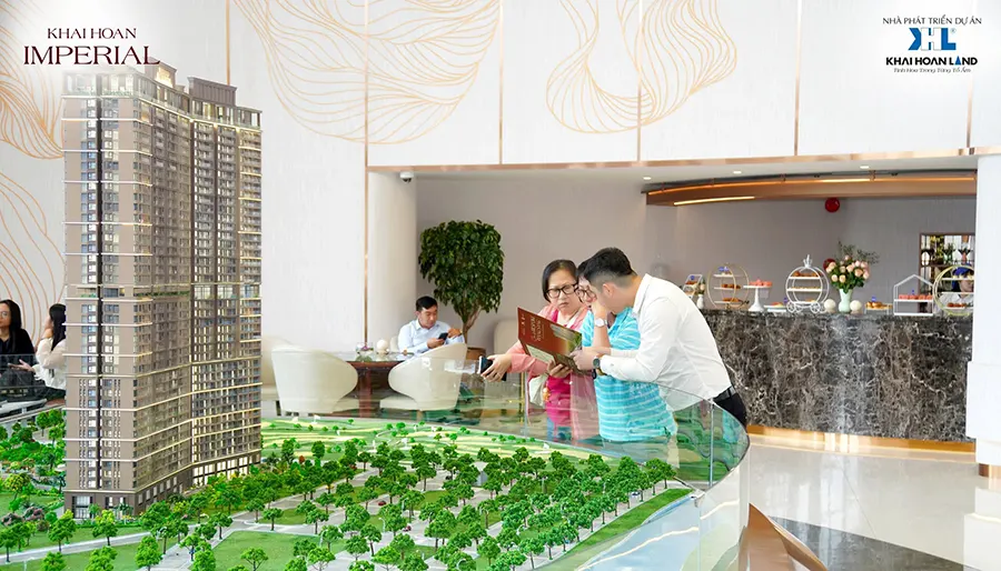 Khách hàng an tâm khi mua căn hộ Khải Hoàn Imperial - dự án có pháp lý bài bản.