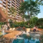 Một góc cảnh quan khác bên trong công viên tinh hoa hội tụ Khải Hoàn Imperial.