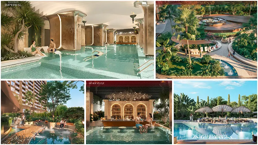 Hệ thống tiện ích bespoke độc đáo của Khải Hoàn Imperial dành cho khách hàng thành đạt.