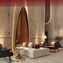 Sảnh đón bên dưới tòa nhà căn hộ Khải Hoàn Imperial.