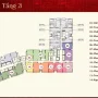 Mặt bằng tiện ích tầng 21 dự án căn hộ Khải Hoàn Imperial.