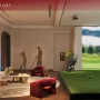 Phòng chơi golf giả lập trong dự án căn hộ Khải Hoàn Imperial.