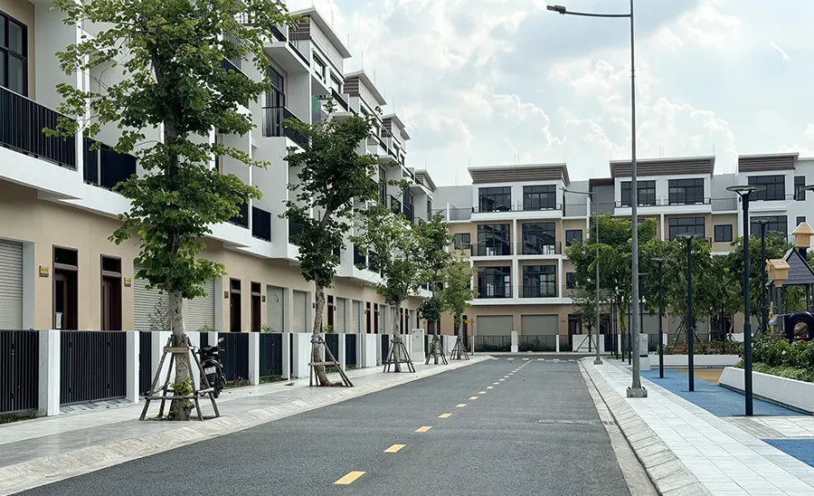 Nhà phố dự án T&T City Millennia (ảnh thực tế).