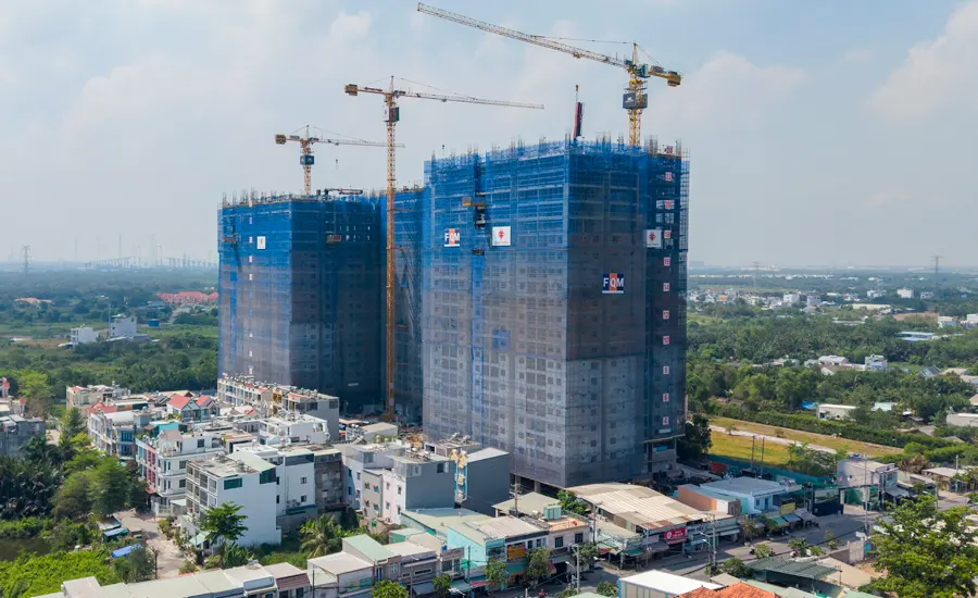 Căn hộ Khải Hoàn Prime dự kiến cất nóc trong tháng 6/2026 và bàn giao vào quý I/2027.