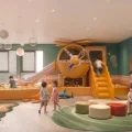 Phối cảnh khu vui chơi trẻ em trong khu căn hộ Arcadia Lavila Kiến Á.
