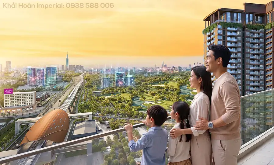 Căn hộ hạng sang Khải Hoàn Imperial sở hữu những tầm view đắt giá dành cho chủ nhân.
