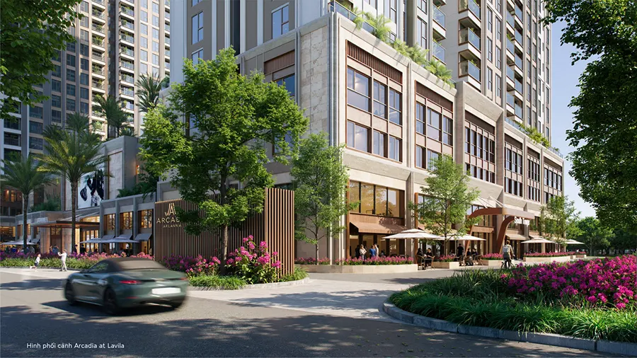 Dự án Arcadia at Lavila có vị trí kết nối hạ tầng thuận lợi, được phát triển bởi đơn vị uy tín.
