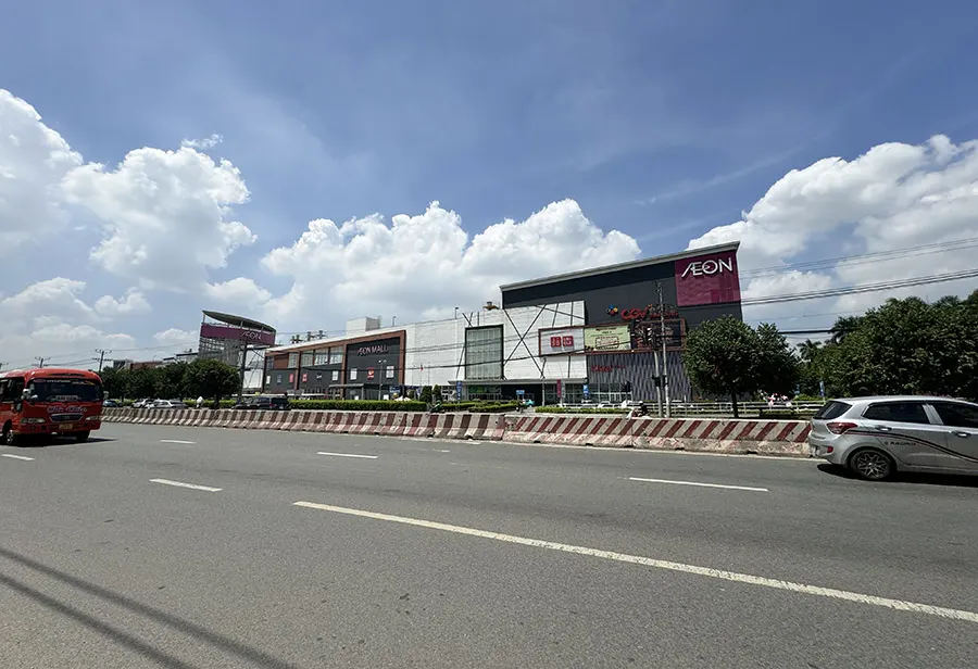 Vị trí dự án căn hộ Khải Hoàn Imperial tọa lạc gần AEON Mall và ga metro Thủ Dầu Một - Tao Đàn.
